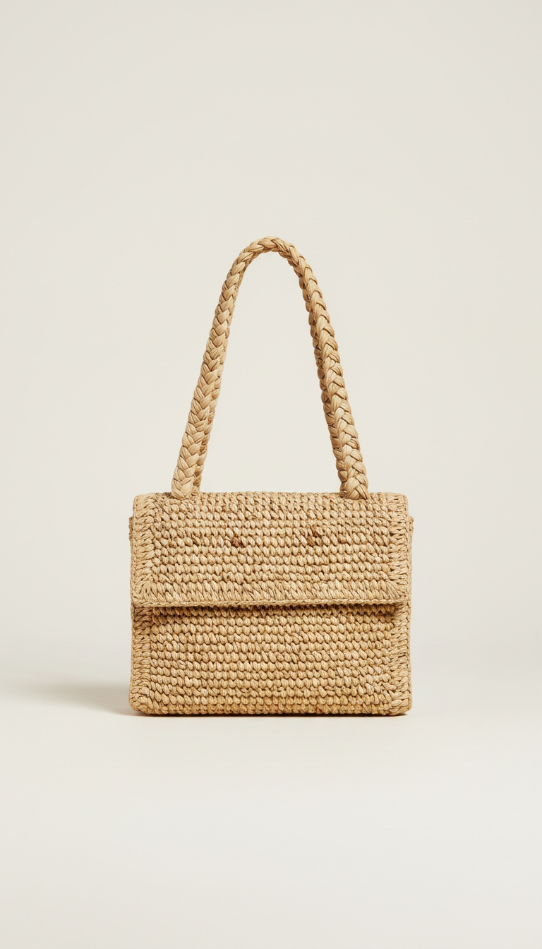 Bolso de rafia Sol