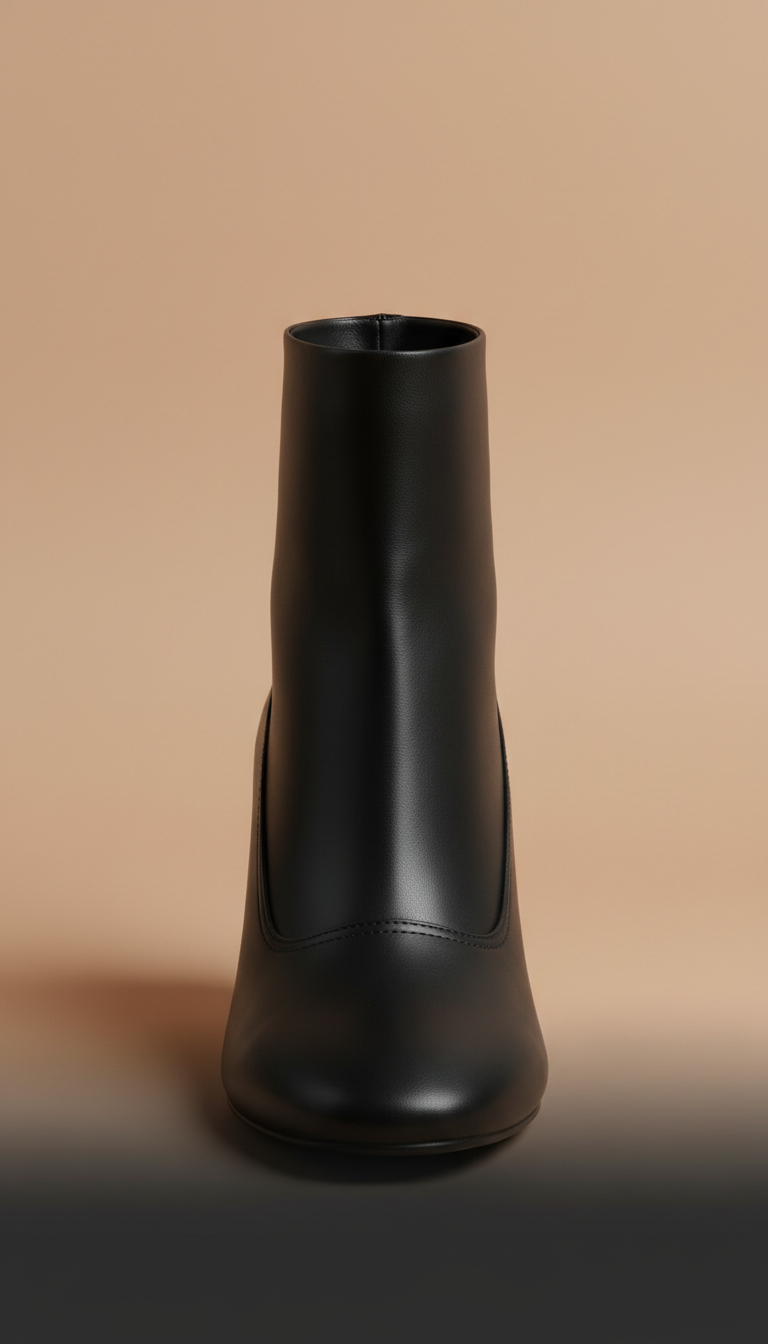 Botín negro Estructurado