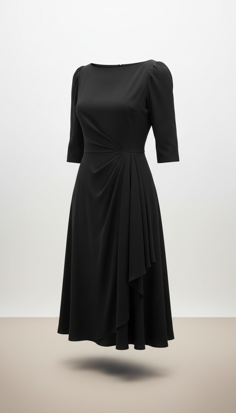 Vestido negro Clásico